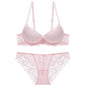 European and American Sexy Intimates for Women with Small Breasts, Push-Up Intimates, Breast Reduction, Anti-Sagging, Push-Up Bra Set, Bra
