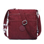 Tigaotte One-Shoulder Cross-Body Bag, Lightweight Water-Repellent Nylon Casual Fashion Versatile Canvas Bag