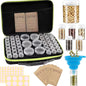 Factory in stock grains seed storage bottle 48 grid storage bag portable storage box cross-border e-commerce supply