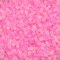 High quality domestic transparent frosted rice beads loose beads handmade DIY bracelet necklace accessories material factory direct sales