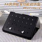 A4 folder paper material storage box student board clip writing pad multifunctional office file storage box