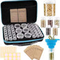 Factory in stock grains seed storage bottle 48 grid storage bag portable storage box cross-border e-commerce supply