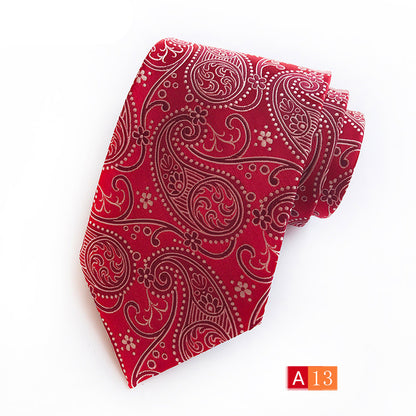 Source Factory Hot Jacquard Fabric Tie Men's Dress Business Suit Accessories Tie Wholesale