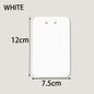 7.5*12cm key chain packing card Kraft paper card diy jewelry display cardboard key ring retail label
